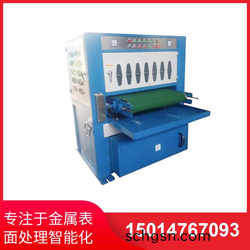 800mm寬自動闆材拉絲機